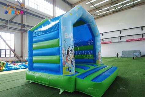 Bluey Themed Inflatable Bounce House Zhengzhou Winsun Amusement