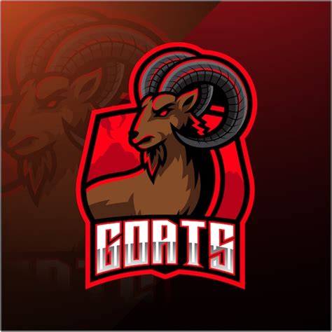 Premium Vector Goat Sport Mascot Logo