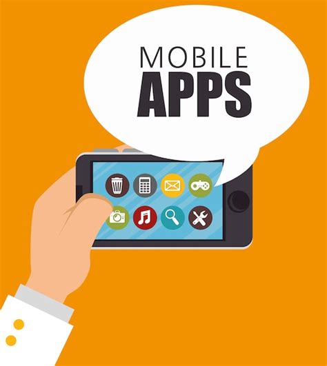 Premium Vector Mobile Apps Design