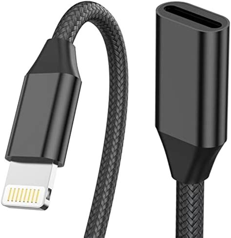 Cable De Extensi N De Cargador Para Iphone Certificado Apple Mfi