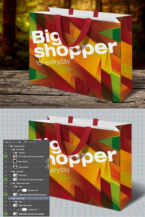 Shopping Bag Mockup – MasterBundles