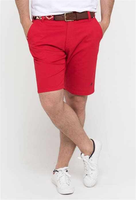 Bermudas Hombre Bermudas Roja El Ganso