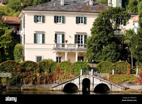 George Clooney s Villa Lake Como Italy Stock Photo - Alamy