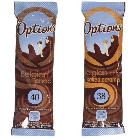 Options Belgian Chocolate G Sachets Box Quantity Options Salted Caramel Hot
