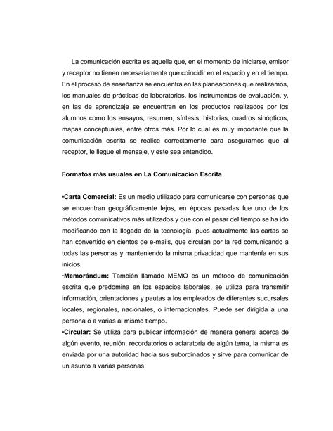 EnsayoLos formatos de Comunicación escrita Técnicas de participación