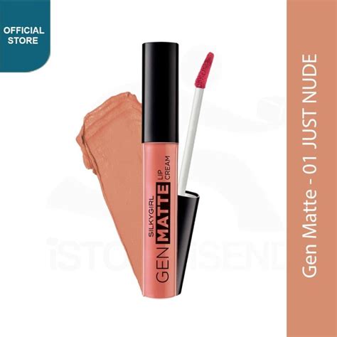 Jual Silkygirl Gen Matte Lip Cream Just Nude Shopee Indonesia