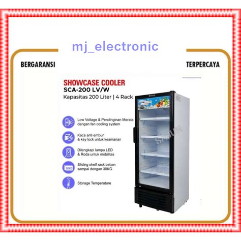 Jual Showcase Rak Frigigate Sca Lv Lemari Pendingin Chiller