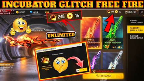 Incubator Glitch Free Fire New Glitch In Free Fire Free Fire New