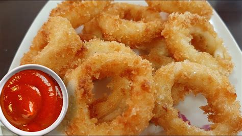 CRISPY FRIED CALAMARI CALAMARES RECIPE HOW TO COOK SQUID EASY