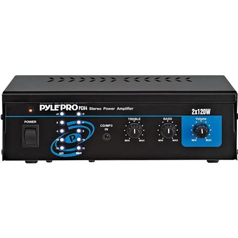 Exclusive Pyle Pca Mini X Watt Stereo Power Amplifier By Pyle Free