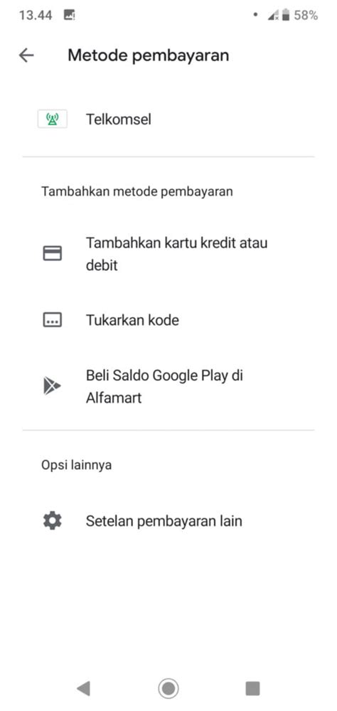 Cara Menambah Metode Pembayaran Pulsa Google Play Dafunda