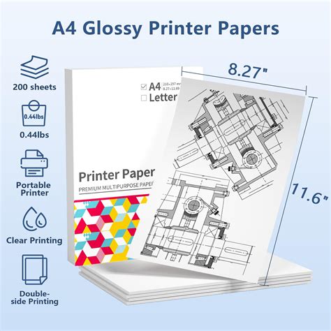 Snapklik.com : A4 Printer Paper, Multipurpose Copy Paper For Laser ...