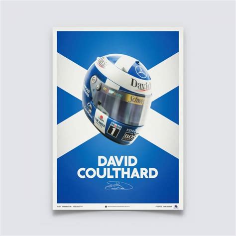 David Coulthard Helmet 2000 Unlimited Edition