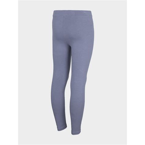 Legginsy dziewczęce HJZ22 JLEG002 4F denim Sport Shop pl