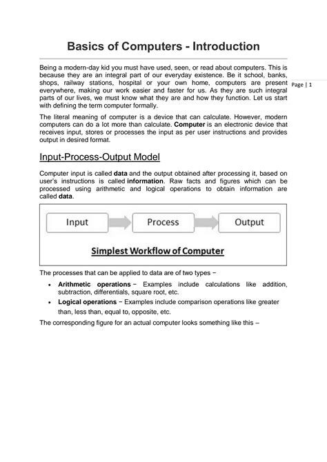 Solution Basics Of Computers Studypool