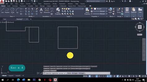 Autocad Polyline Komutu Ders Youtube