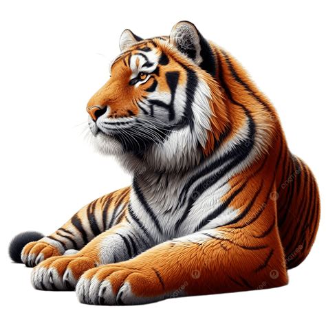 Escritorio De Tigre Relajante