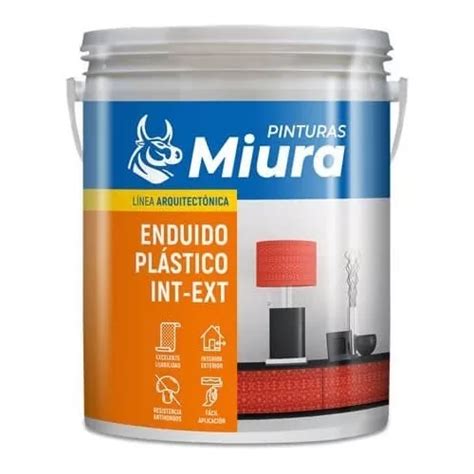 Endu Do Pl Stico Miura Interior Exterior Lts Blanco