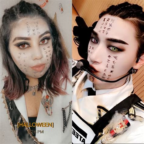 Ateez San Halloween Inspired Makeup Makeup Inspo Makeup Inspiration