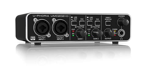 Behringer UMC202HD купить - музыкальные инструменты в Минске, Беларуси ...