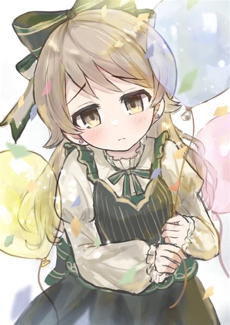 森久保乃々 「お祝いしてくれるもりくぼ森久保乃々 」かたあげのイラスト