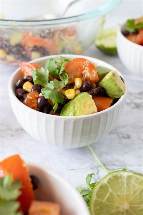 The Kollee Kitchen Mexican Avocado Salad With Homemade Chili Lime