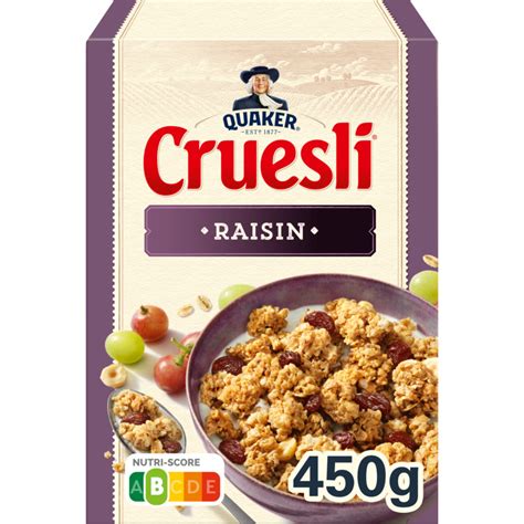 Quaker Cruesli Rozijn Gram Rooijgroothandel