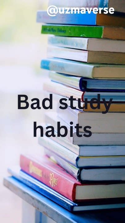 Bad Study Habits📚 Study Studymotivation Ytshorts Uzmaverse Fypシ