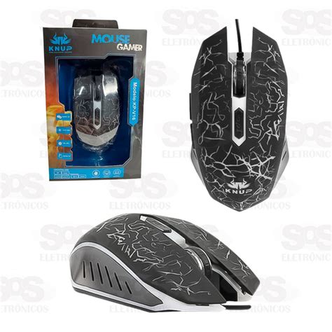 Mouse Ptico Usb Fio Knup Kp Mu