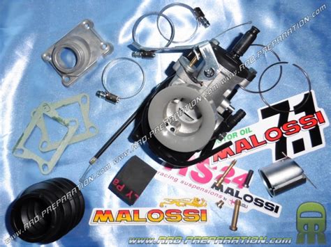 Kit Carburation Malossi Phbh Mm Avec Pipe Manchon Collier Durite