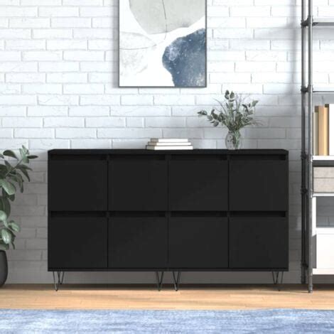 2 Stk Sideboards Kommoden für das Wohnzimmer Schränke Anrichten