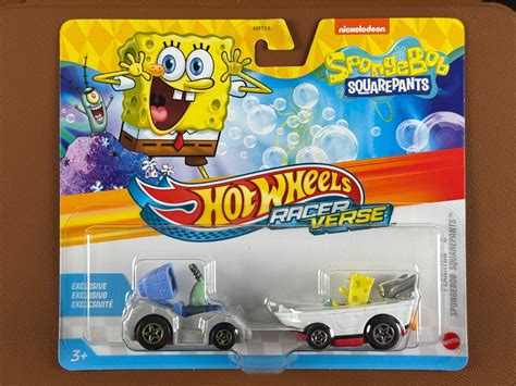 Spongebob Squarepants Spongebob Plankton Hot Wheels Racerverse