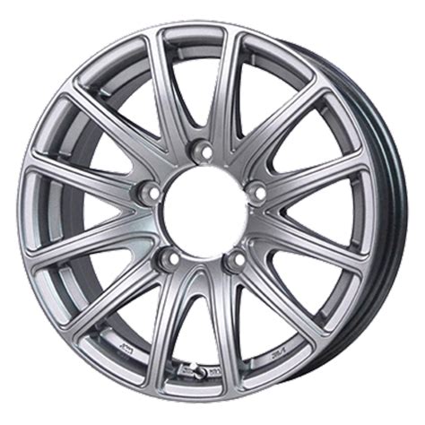 HOT STUFF ホイール単品 1本 BISON BN 01 ダークシルバー 16インチ 5 5J 22 5H 139 7 M K S T 通販 Yahoo ショッピング