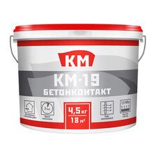 Грунт бетоноконтакт КМ -19 4,5 кг — купить в Санкт-Петербурге: цены ...