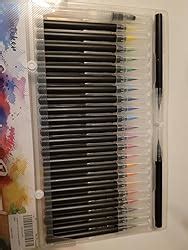 Amteker 24 1 Aquarellstifte Brush Pen Set Malen Pinselstifte Mit