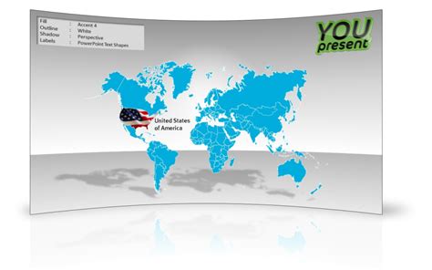 World Map Powerpoint Template Editable Digital World Powerpoint Map