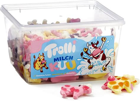 Trolli Milk Cow Pcs G Amazon Co Uk Grocery