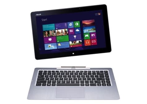 Asus Transformer Book T300 laptop with detachable tablet display ...