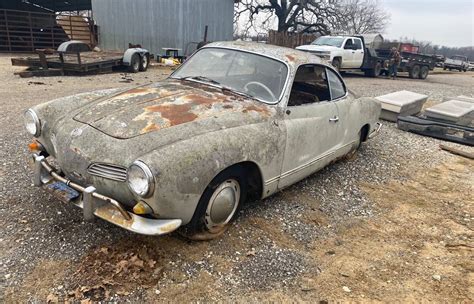 Field Find 1964 Volkswagen Karmann Ghia Barn Finds