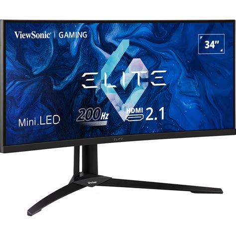 ViewSonic Elite XG341C 2K 34 1440p HDR 200 Hz Curved XG341C 2K