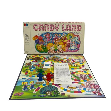 Original Vintage Candy Land Board Game Complete 1984 Milton Bradley ...