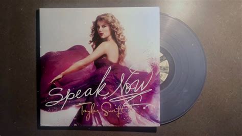 Taylor Swift Speak Now Rsd Vinyl Unboxing Youtube