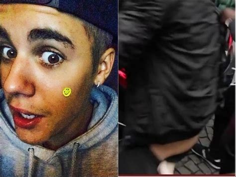 Justin Bieber遭粉絲扯甩褲 當眾露半邊pat