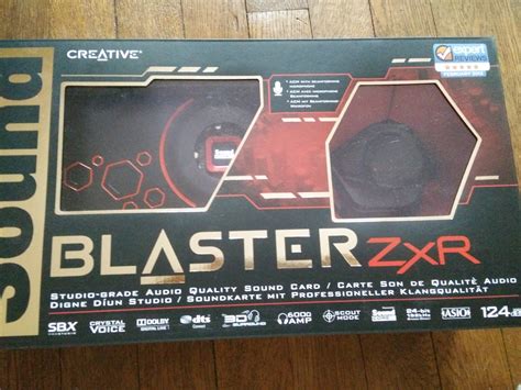 Creative Labs Sound Blaster ZxR image (#1455906) - Audiofanzine