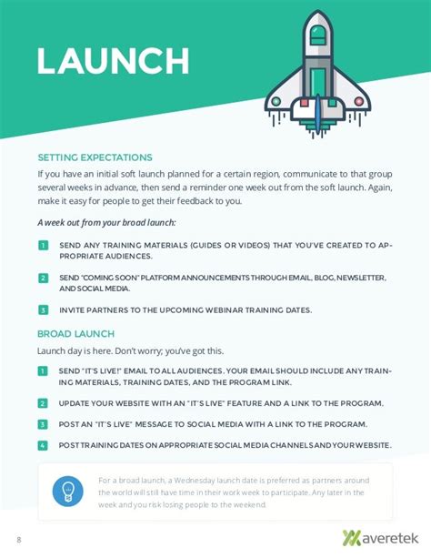 Launch Communication Plan