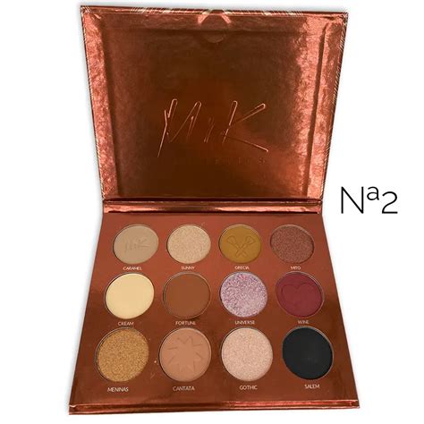 Paleta De Sombras 12 Tonos Tierra Sensuality MYK 6123 Dream On Cosmetics