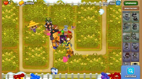 No Harvest Achievement BTD6 Cornfield CHIMPS Black Border YouTube