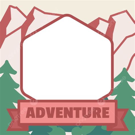 Adventure To Nature Twibbon Adventure Twibbon Nature Png And Vector