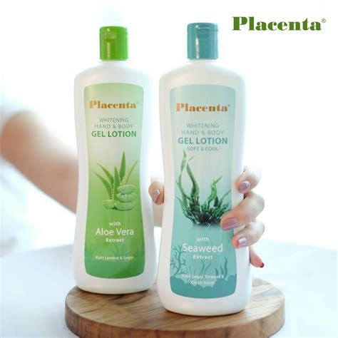 Jual Placenta Hand Body Lotion Gel Ml Shopee Indonesia