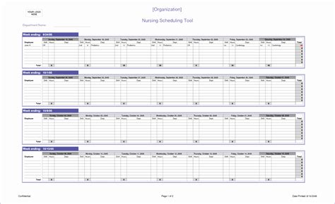 9 Excel Spreadsheet Template for Scheduling - Excel Templates - Excel ...